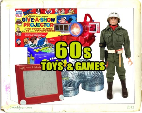 toys from the 50s and 60s