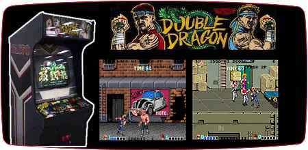 Arcade, Taito] Double Dragon, 1987 #1 smash hit beat-em-up and spiritual  sequel to Renegade. First arcade game I played as an 8 year old. I restored  this one in 2005. Still my