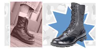 Combat boots