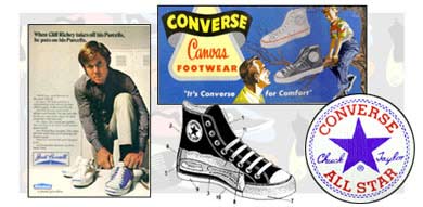 1950's converse shoes