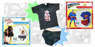 1980 Underoos - Superman - Boy's Top And Brief - Pajamas - Small