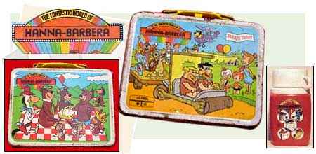 Sold at Auction: The Funtastic World of Hanna-Barbera Lunchbox and Thermos